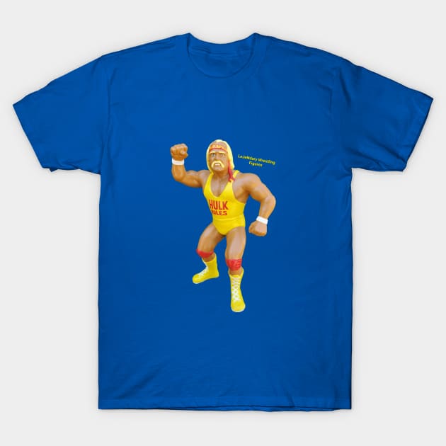 Hot Dog Tan Yellow Rules T-Shirt by LeJeNdary Wrestling Figures